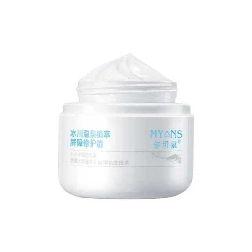 Mi Yue Spring Ледниковый Горячий источник Plant Extract Repairing Лицо Крем Hydrating 50г 50г*2 50г*3