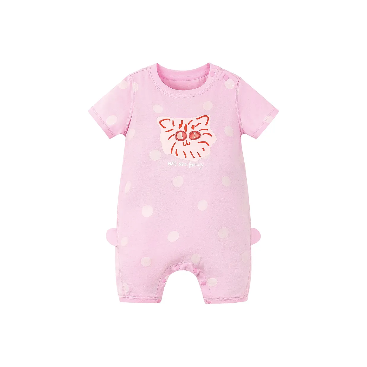 Mini Bala Комбинезон SS25 Красный Белый Тон 00361 Для младенцев и малышей