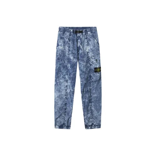 STONE ISLAND SS25 Ocean Blue Мужские Брюки Карго
