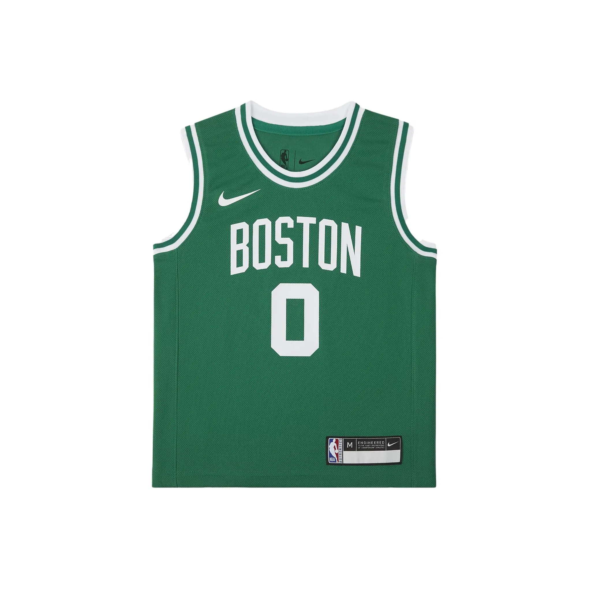 nike Майка Jayson Tatum Icon EDITION 2023 24 Сезон Boston Celtics Клеверно-зеленый Детский