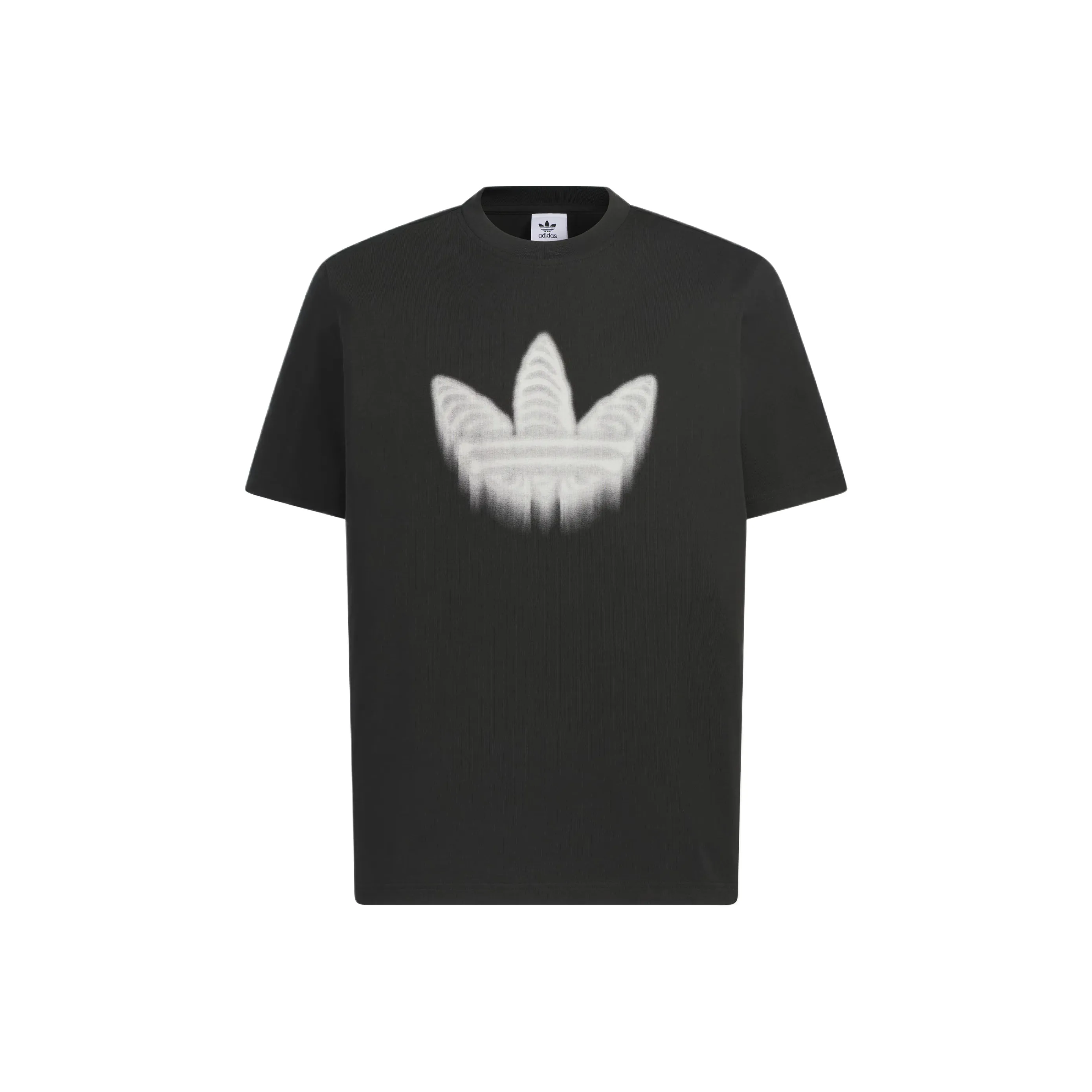 Adidas Originals Череп T Рубашка T Рубашка Мужская Черная