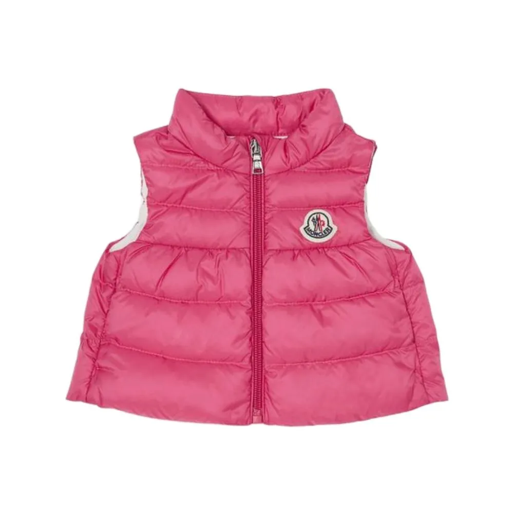MONCLER Жилет SS25 Розовый Infant и Toddler