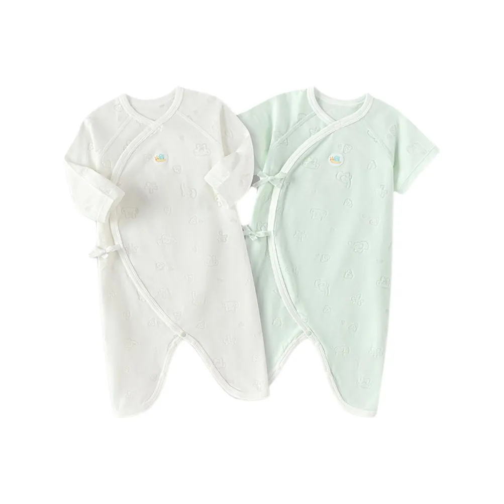 BALABALA Комбинезон 2 пачки Белый Зеленый Тон 00314 Для младенцев и малышей