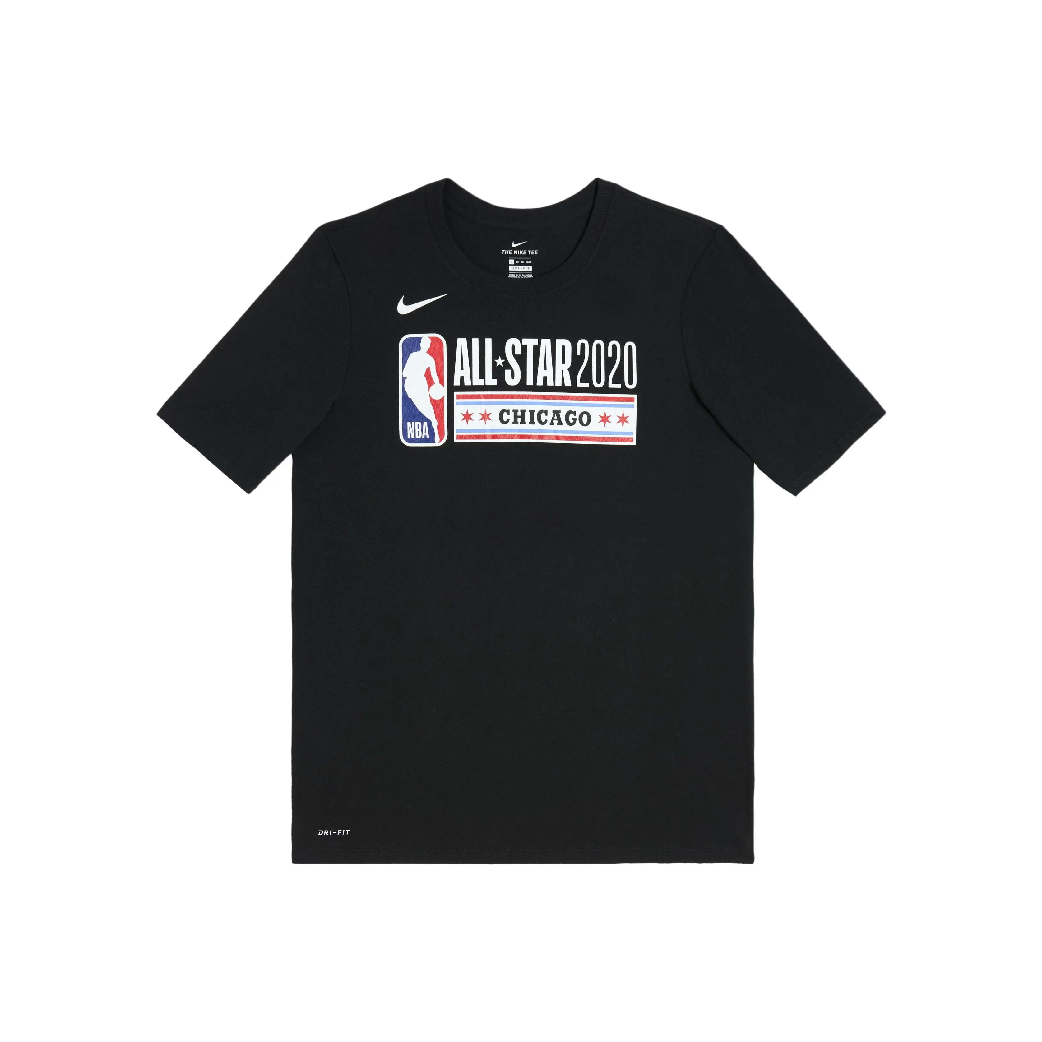 Nike x NBA Dri Fit All Star T-рубашка Черный для детей 3-7 лет