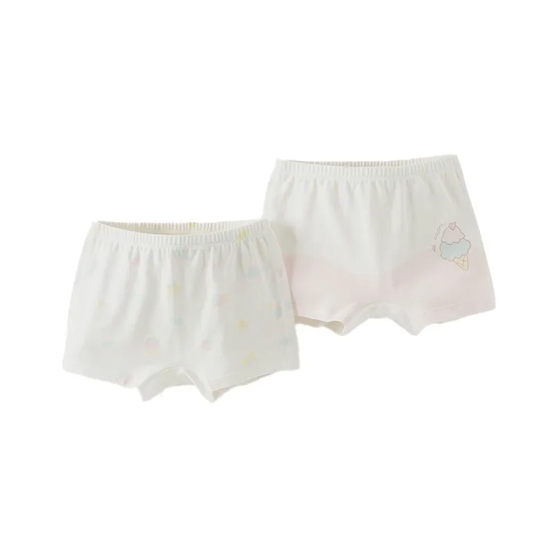 DAVE BELLA Трусы 2 упаковки Ввод Два Розовый и Белый набор для малышей