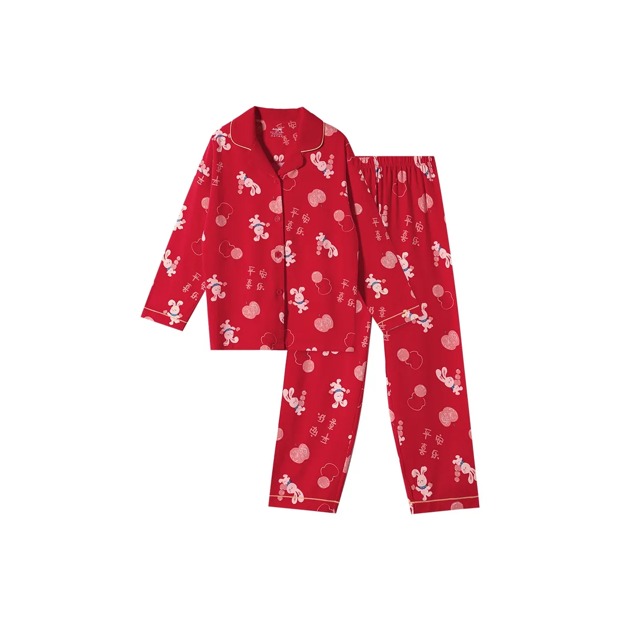 JIUSUIBAN Домашняя одежда Красный Подростки