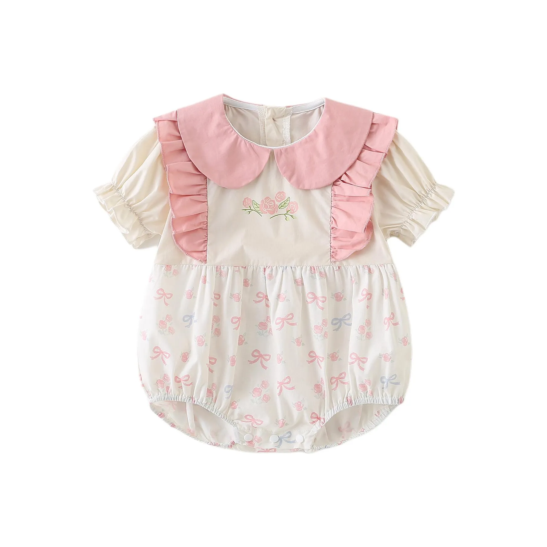 XiaoJinBu Комбинезон Розовый Infant и Toddler