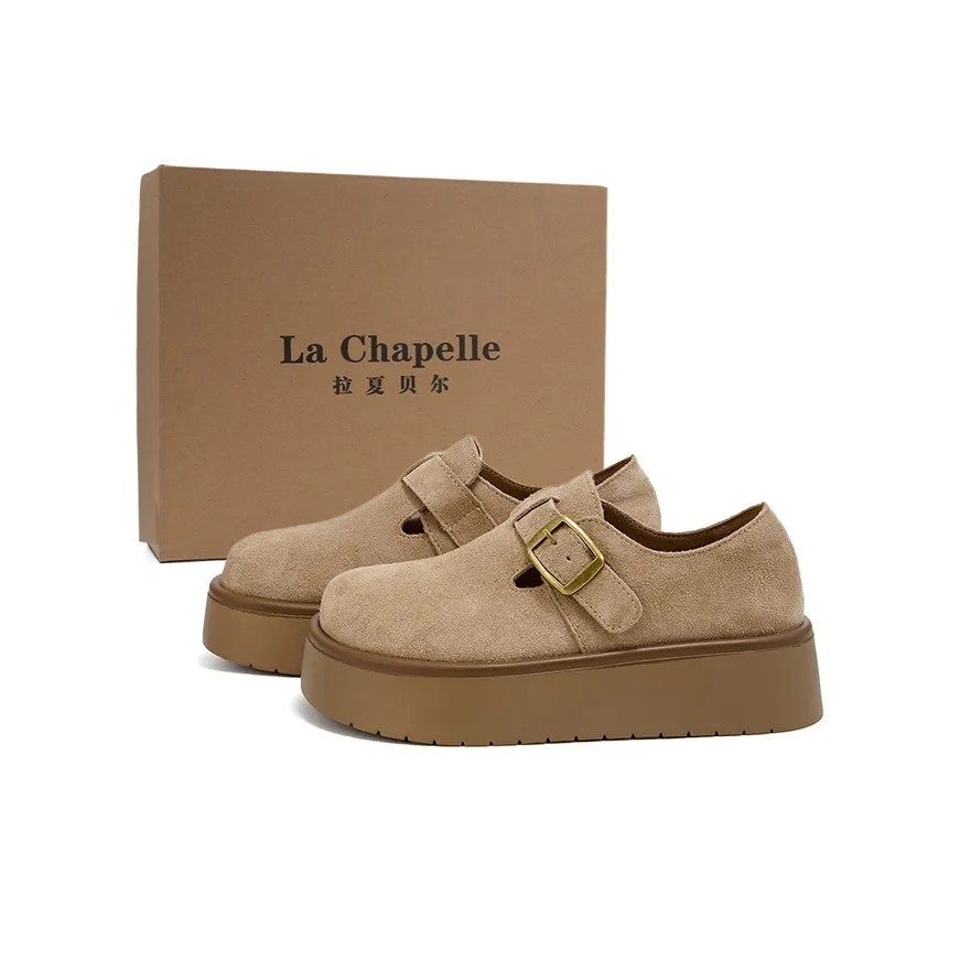 La Chapelle Обувь Birkenstock Женская Песочного цвета
