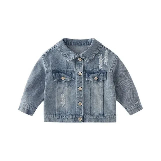 JELLYBABY Джинсовая куртка синий цвет для детей от 3 до 7 лет