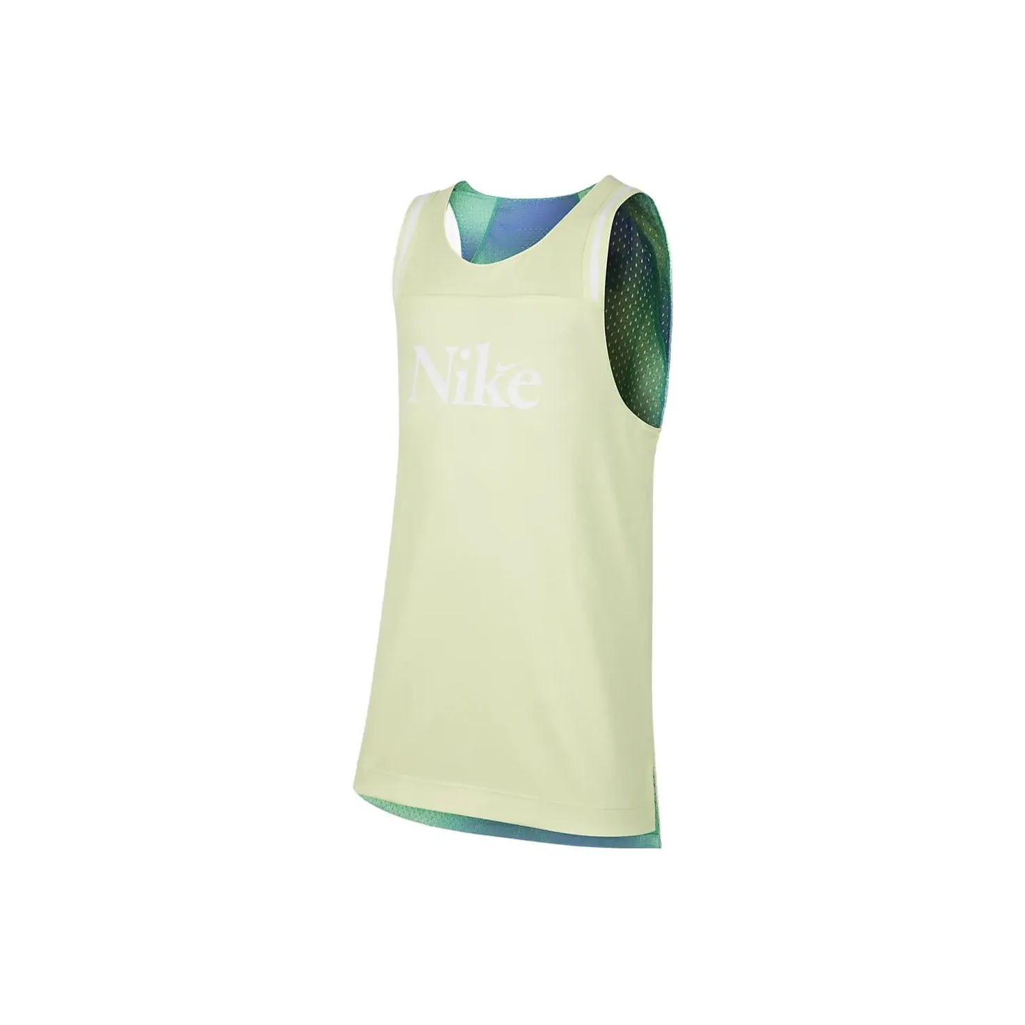 Nike Культура OF Баскетбольный Топ Ярко-зеленый Детский