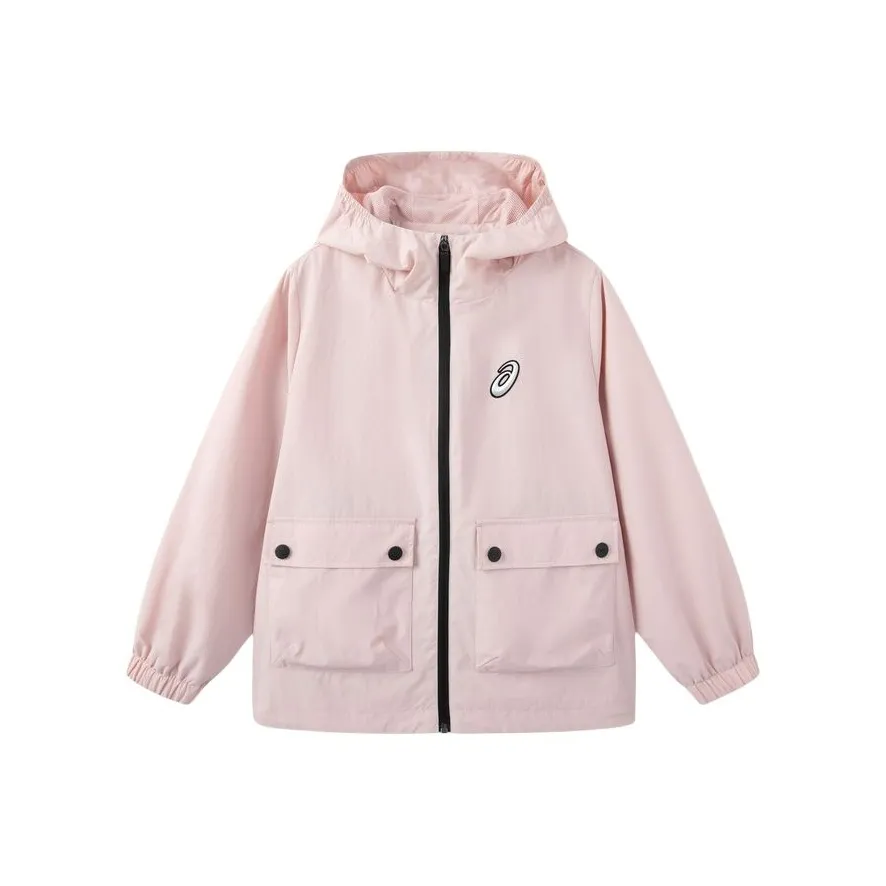 Asics Ветровка Urban Light Trend Розовая Подростки