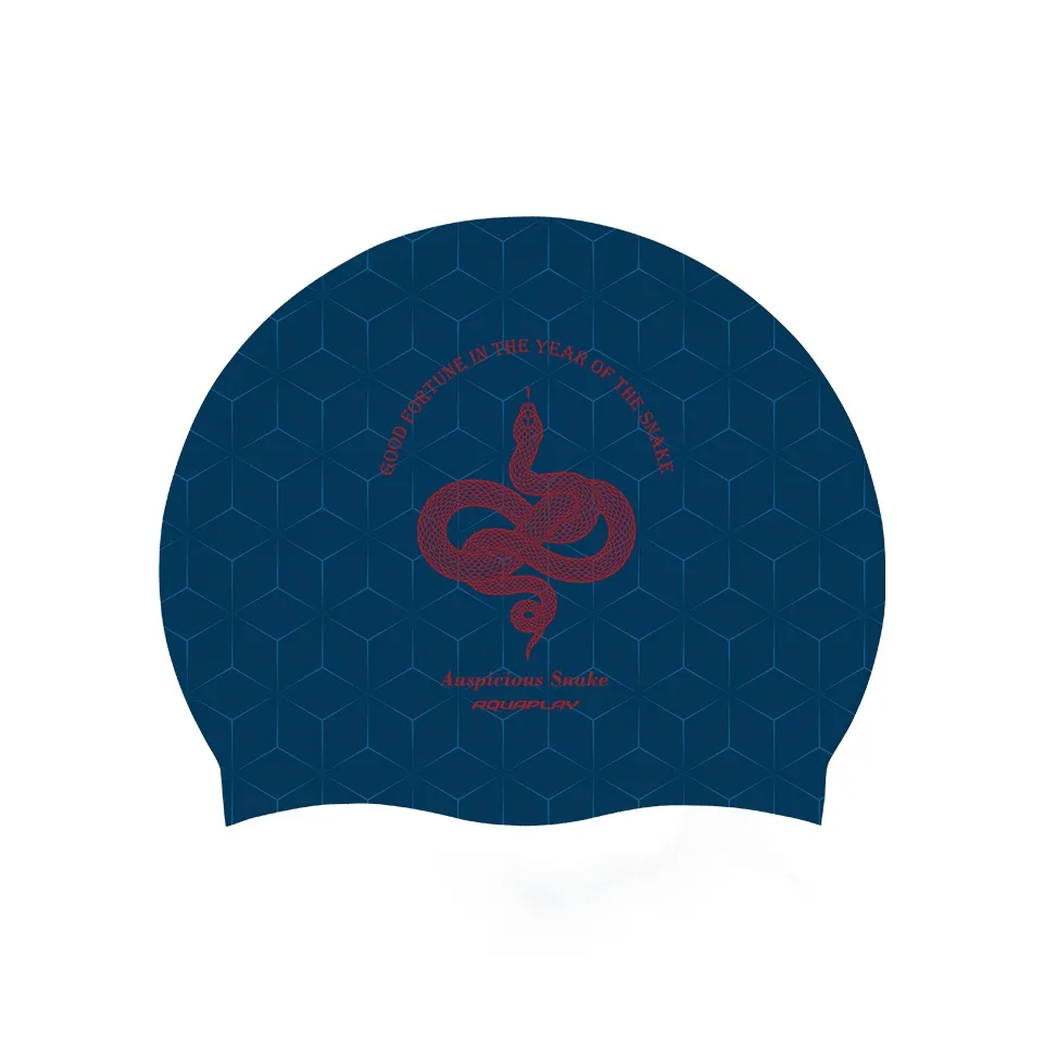 AQUAPLAY Swimming Caps Men's Blue