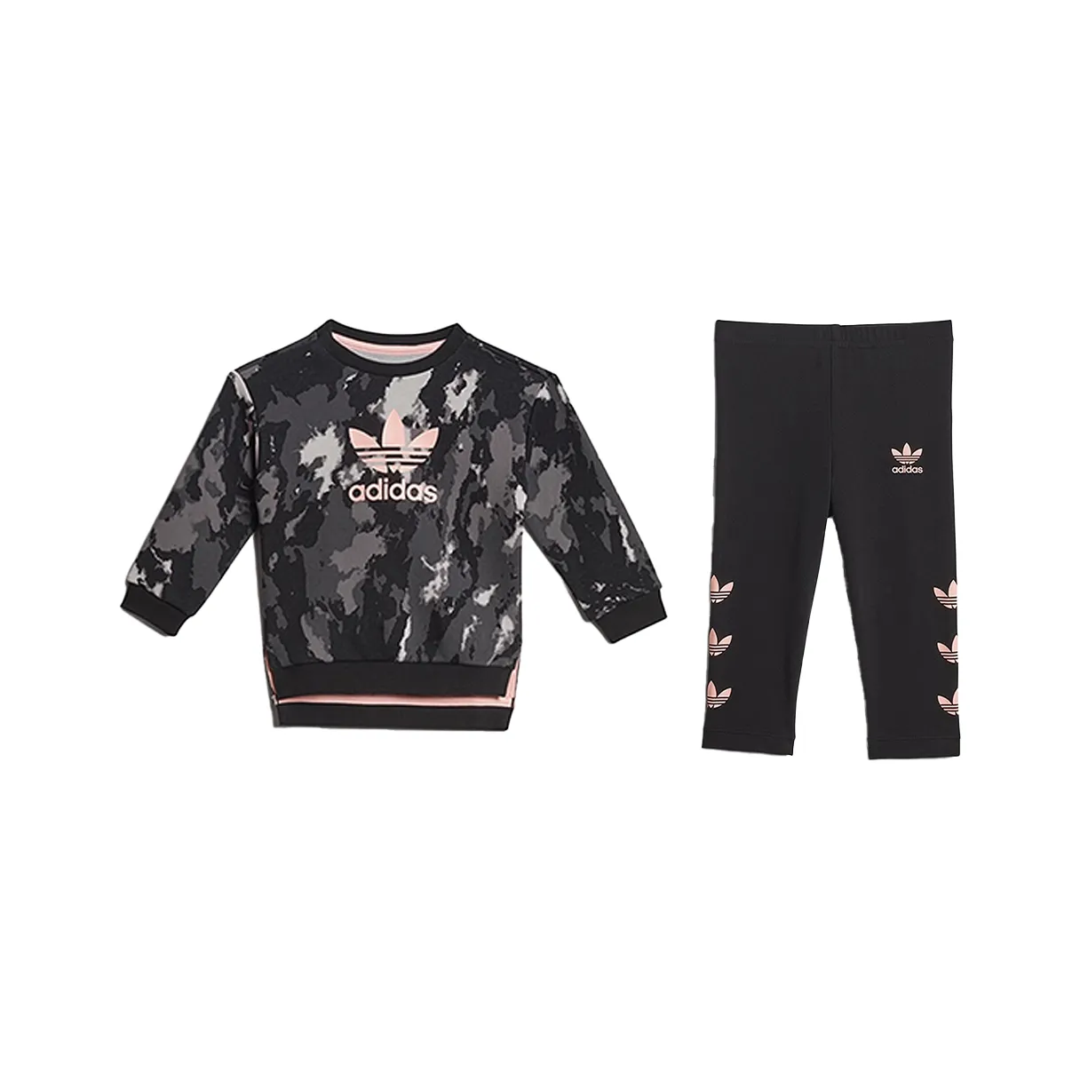 Adidas Originals Повседневная спортивная одежда Черный Infant и Toddler