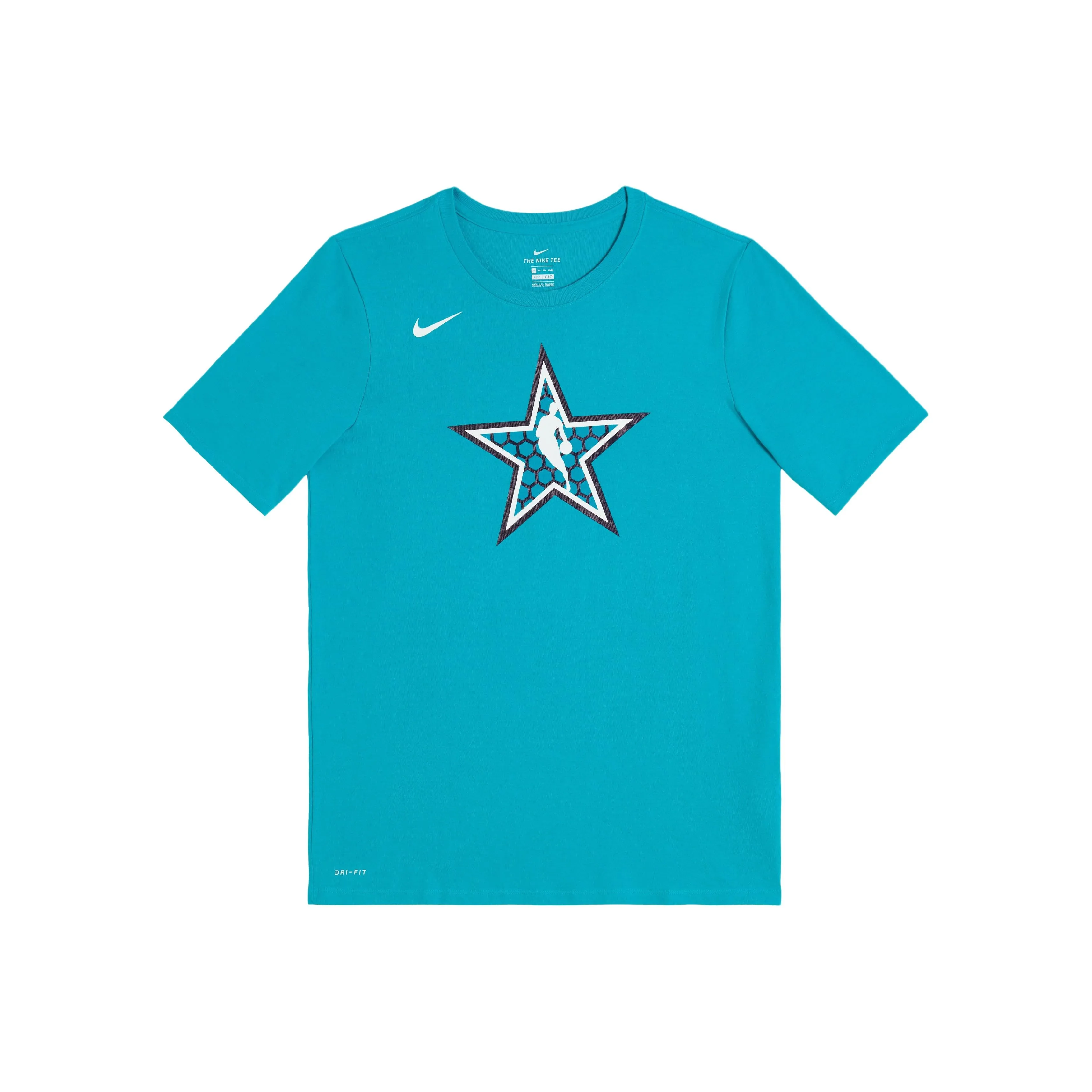 Nike x NBA Dri-Fit футболка SS25 небесно-голубая