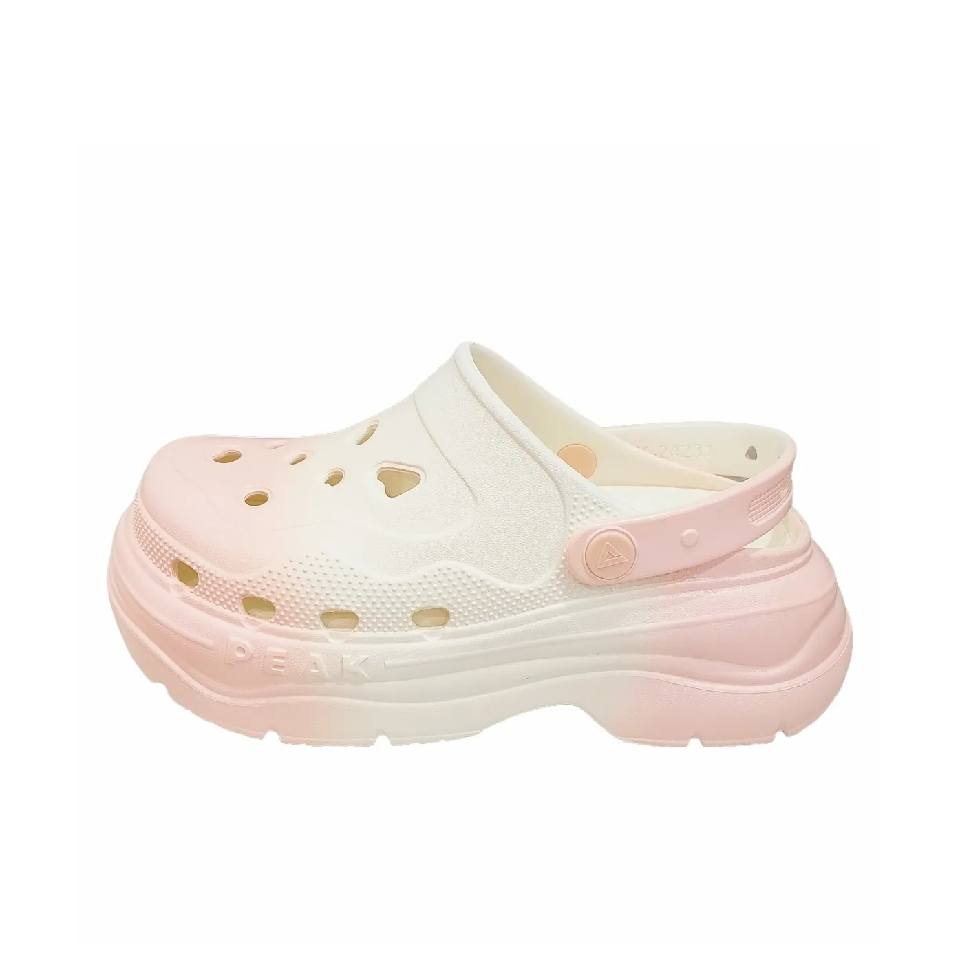 PEAK Extreme National Creativity Clogs Women's Gradient Pink Red