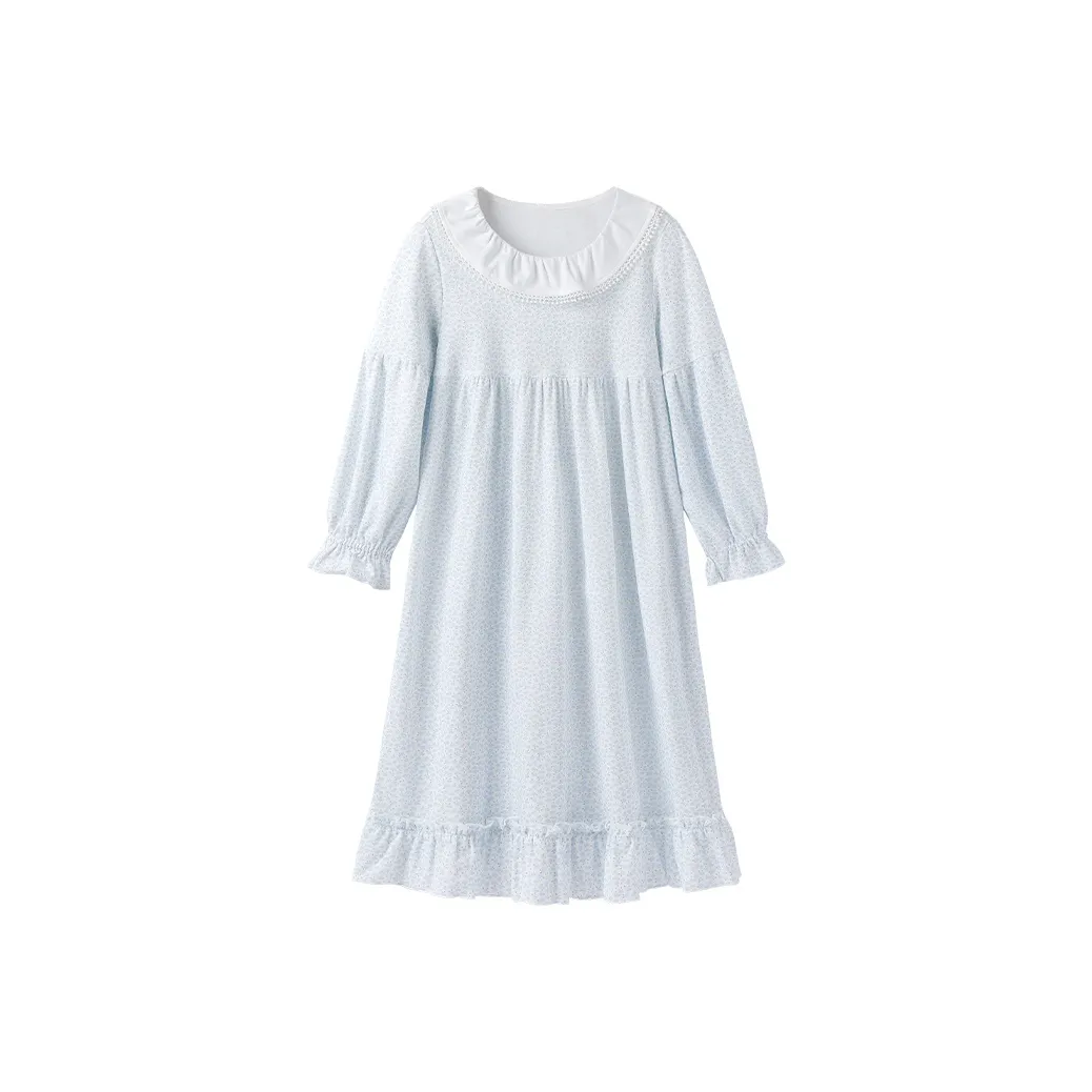 YeeHoO Домашняя одежда Under THE TREE Слушая Ветреный синий Детский