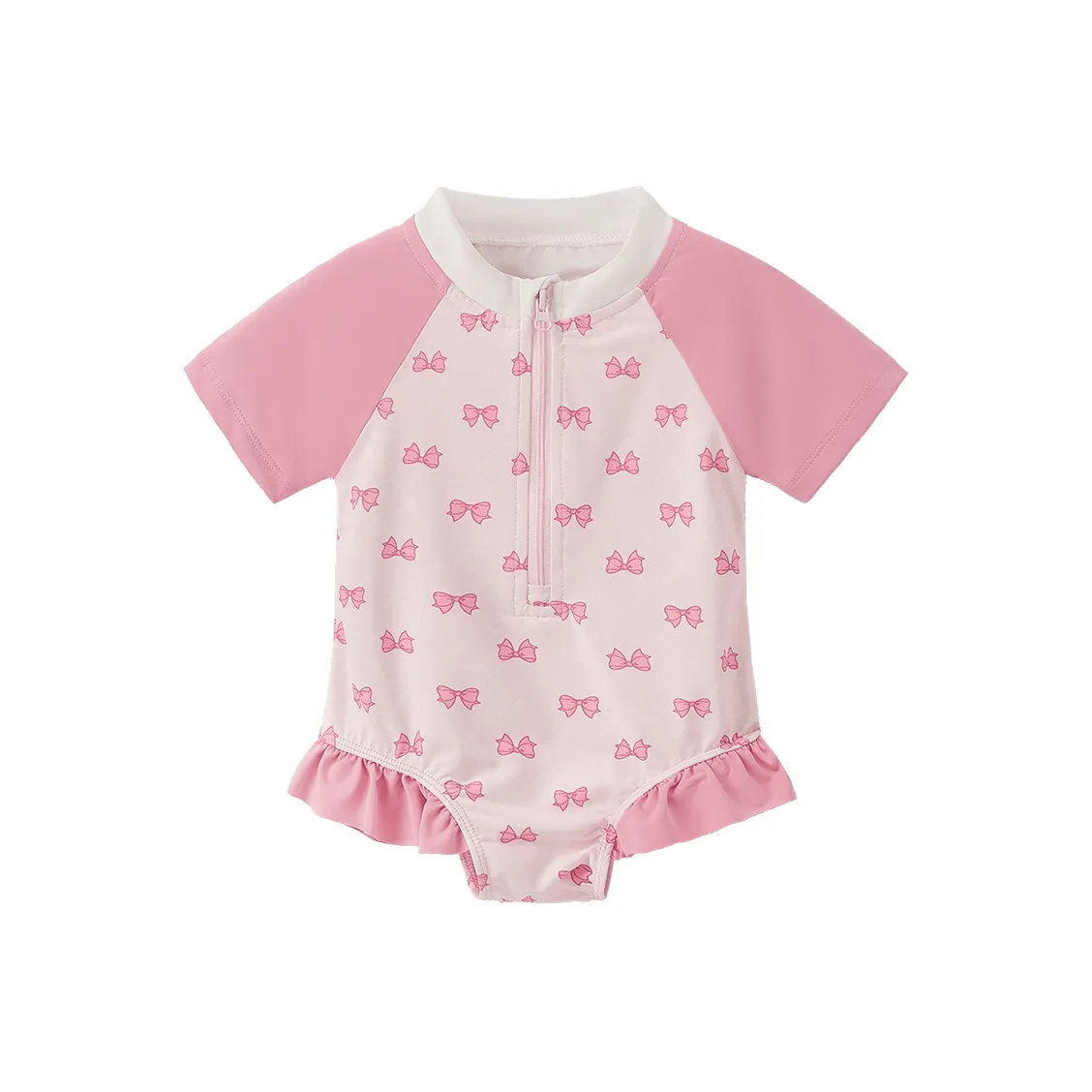 JELLYBABY Детский купальник розовый для детей 3-7 лет