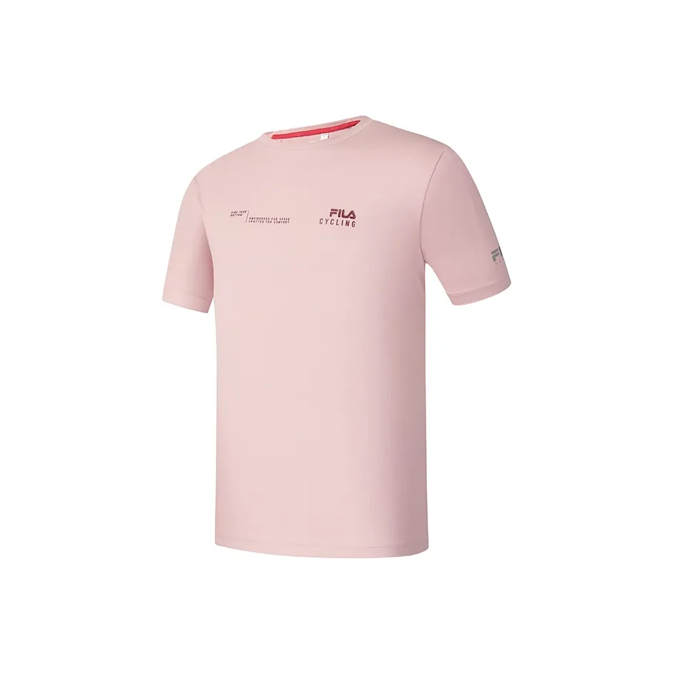 FILA Cycling T Shirts Men Light Plum Pink