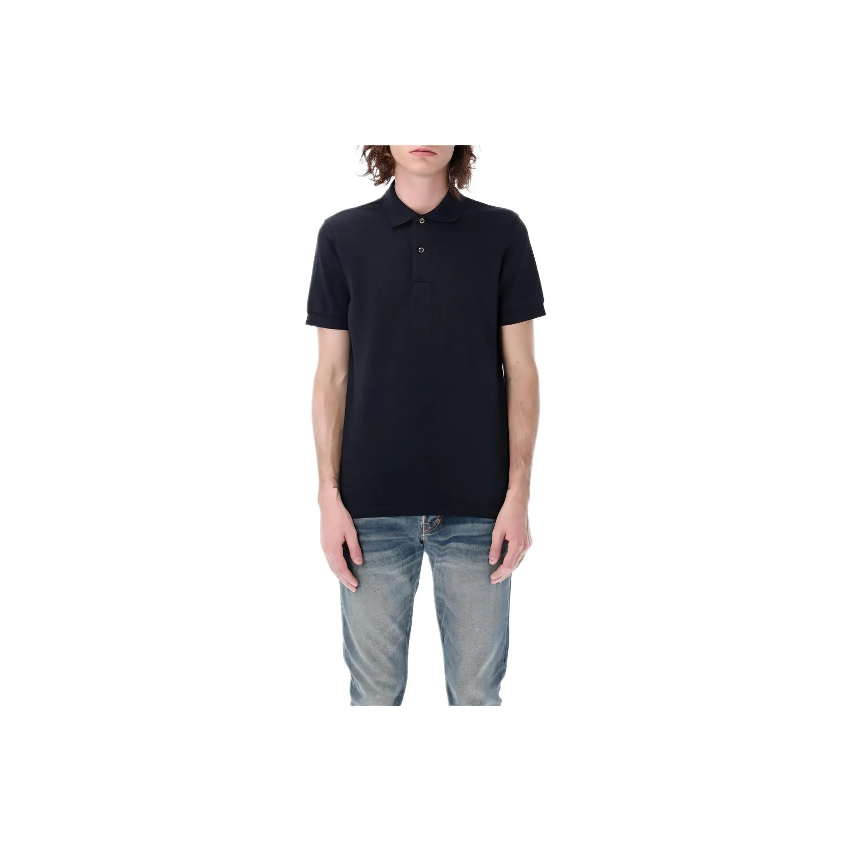TOM FORD Polo Shirts Men Black