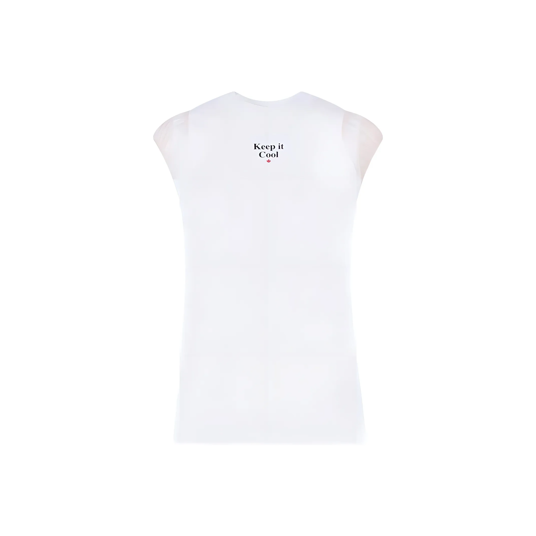 Dsquared2 Slogan Print Cap Sleeved T Shirt