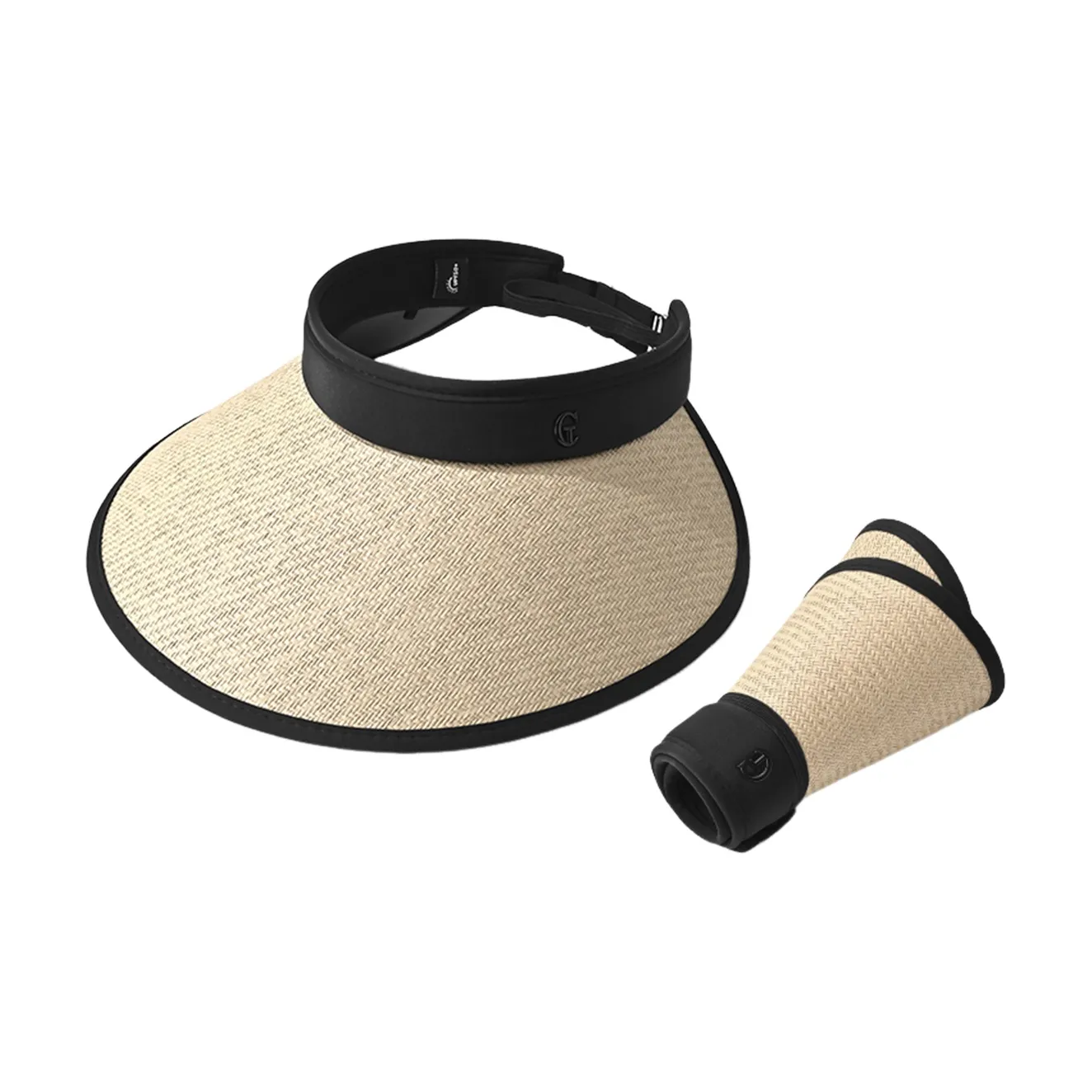 VINEY Соломенная плетеная шляпа с защитой от солнца женская