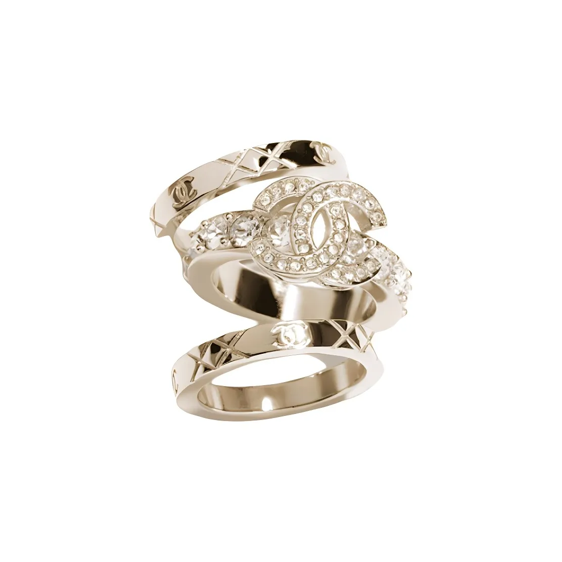 CHANEL 2025 Spring Summer Preview Collection Rings Unisex