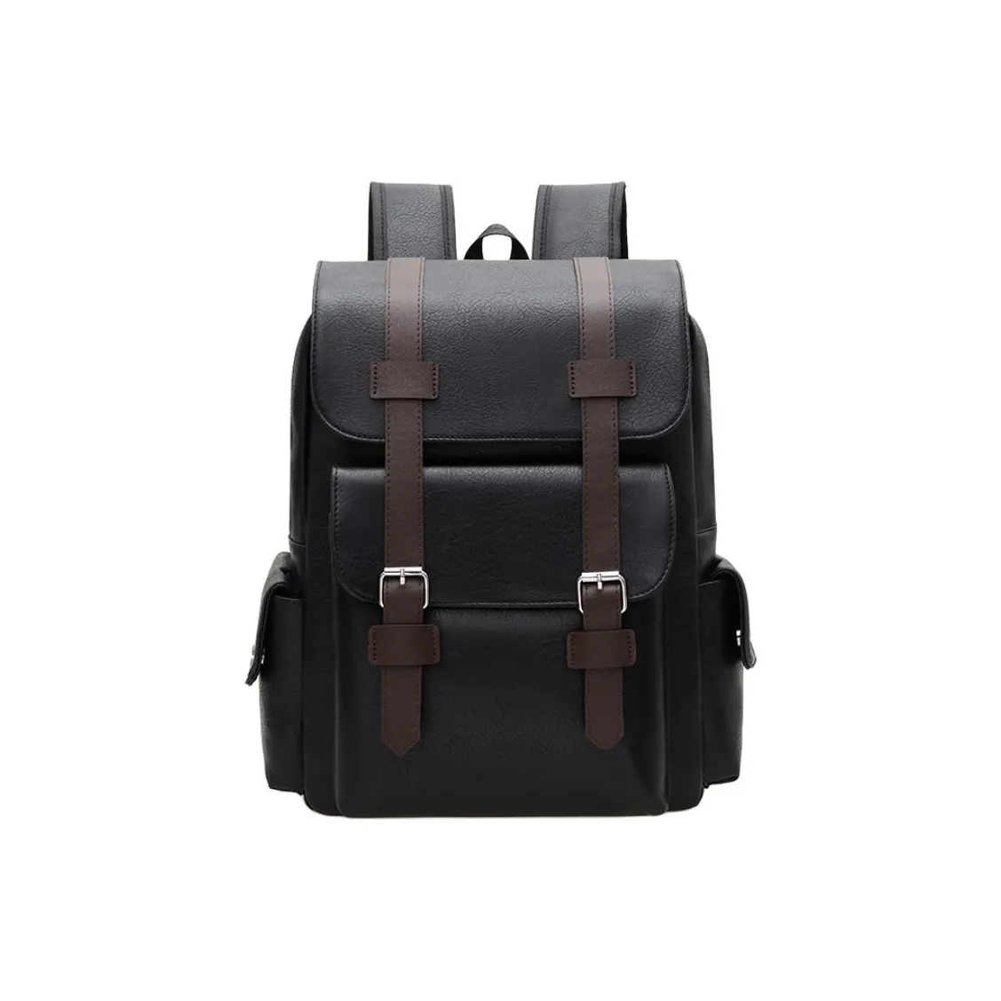 MingLu PU Backpack Unisex Multicolor