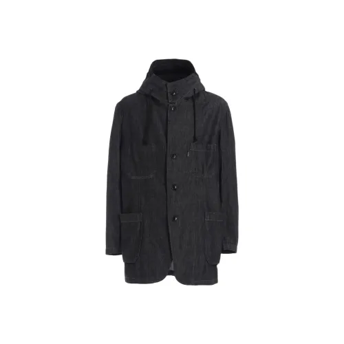 Yohji Yamamoto S'YTE Черная Мужская Куртка