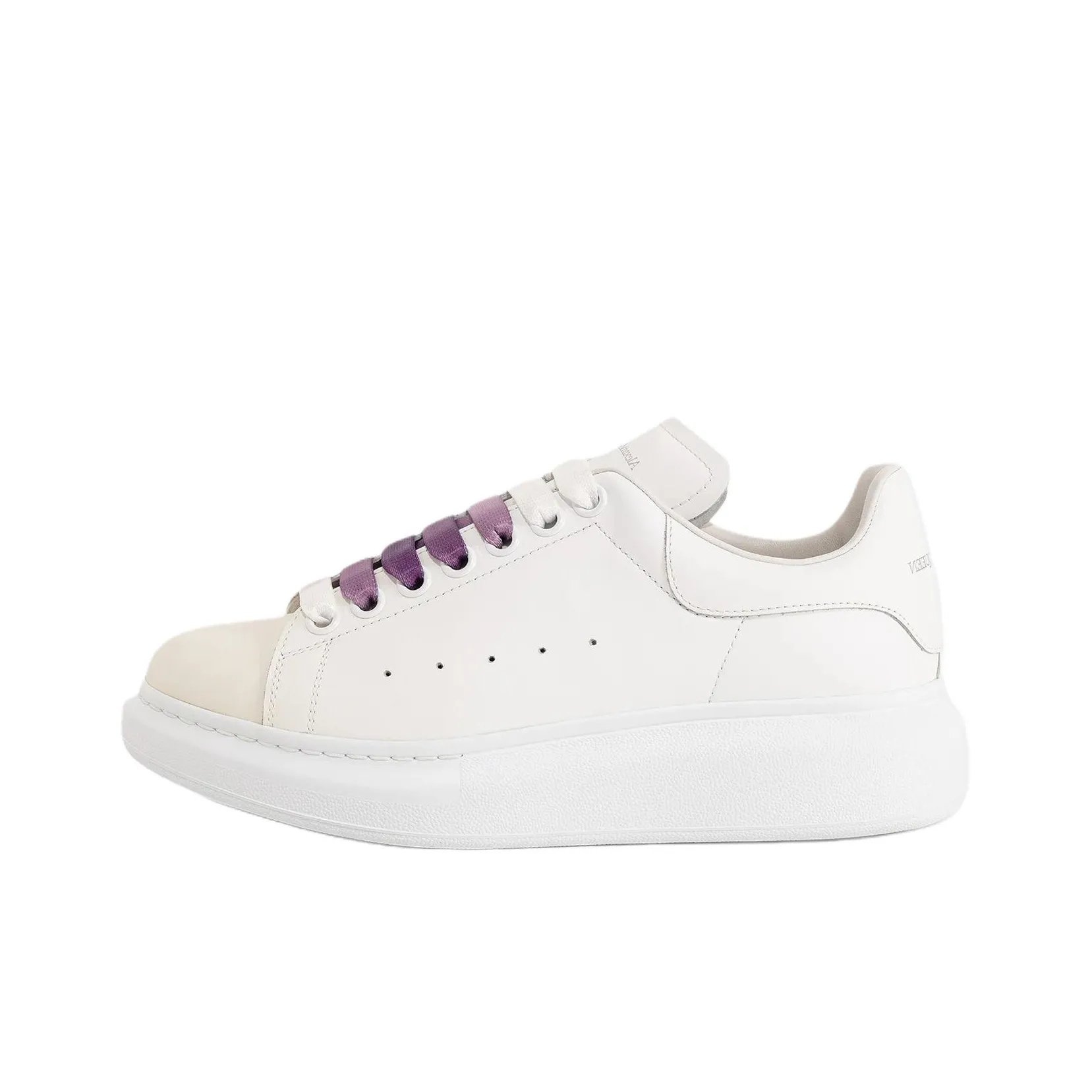 Alexander McQueen Oversized Sneakers 'White Purple' Women's