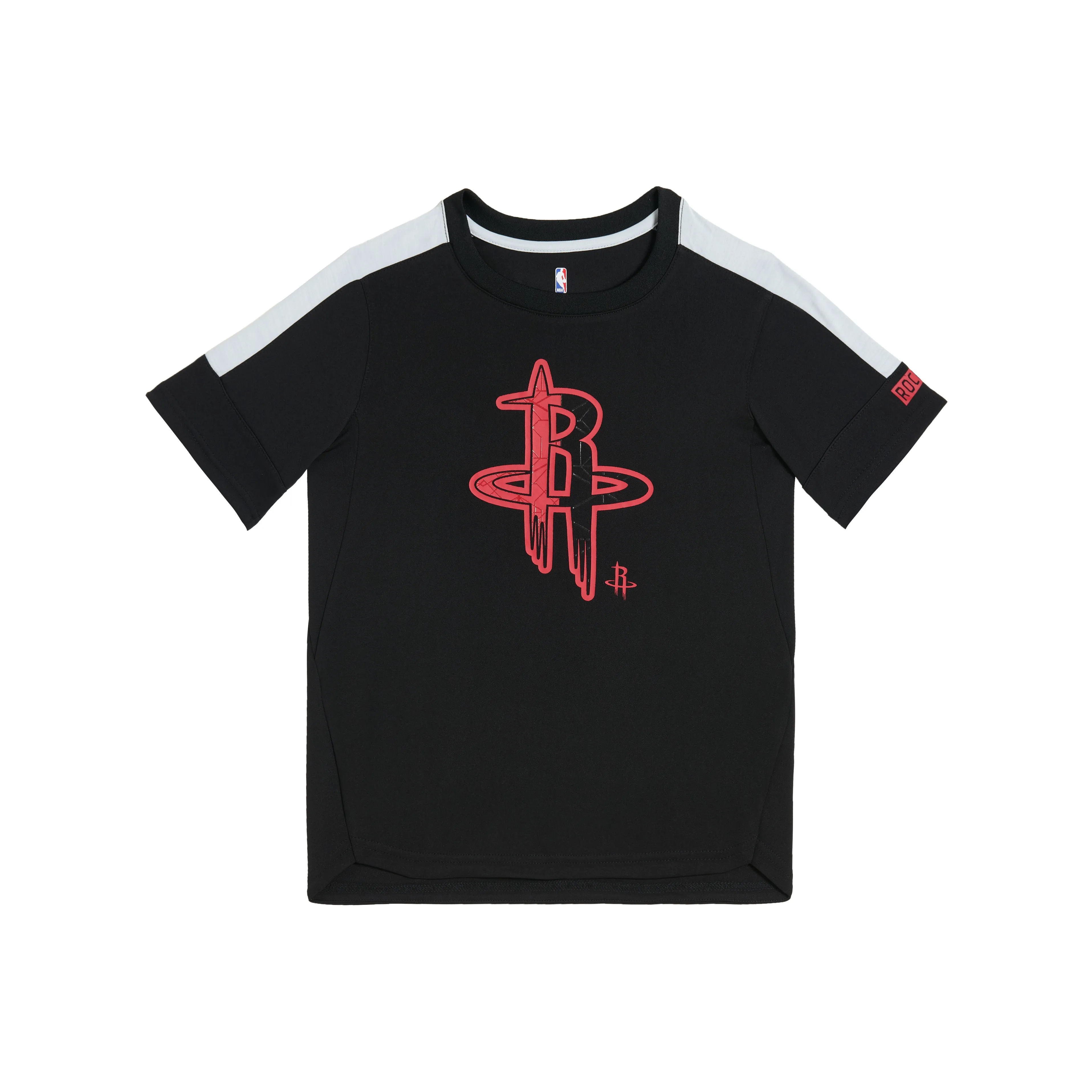 NBA Houston Rockets T-рубашка черно-красная для детей 3-7 лет