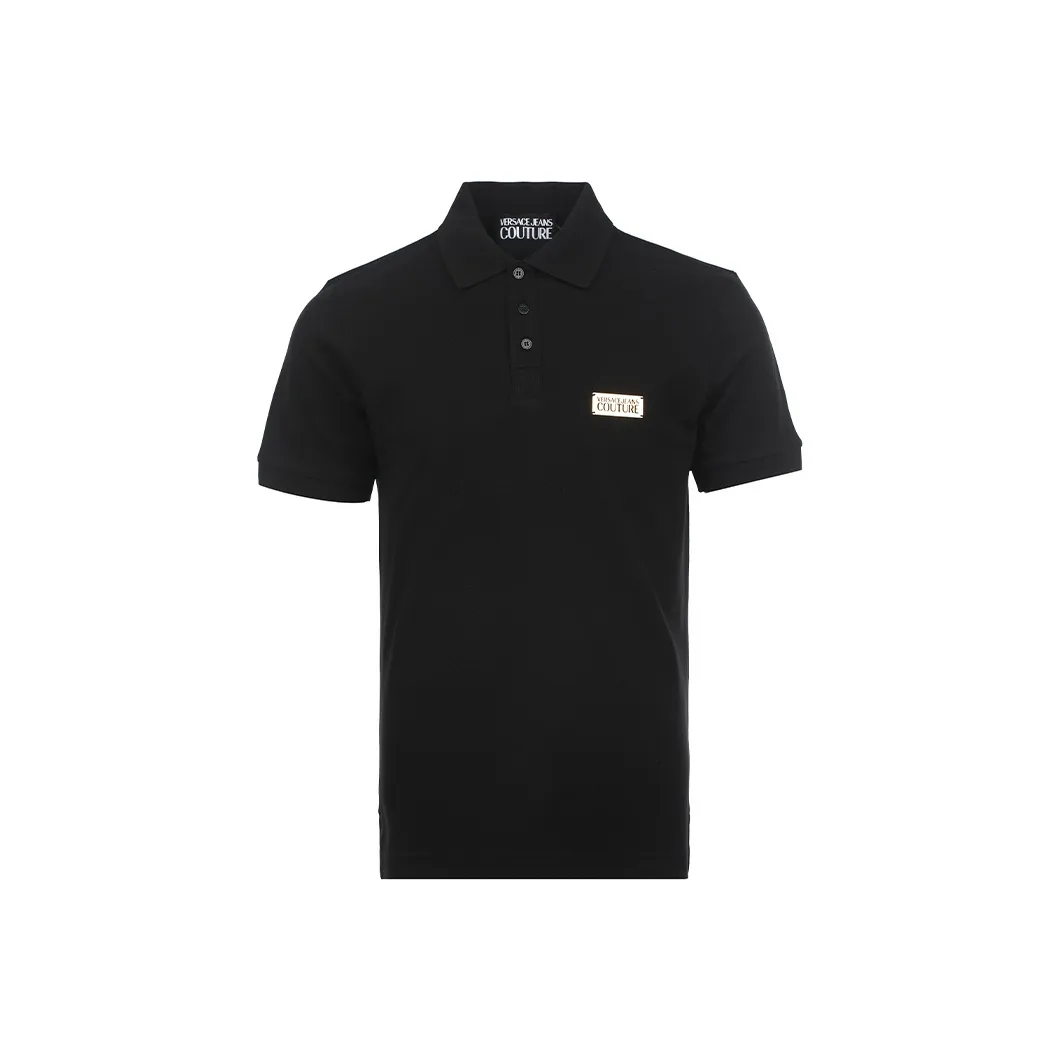 VERSACE JEANS COUTURE Поло Мужское Черное