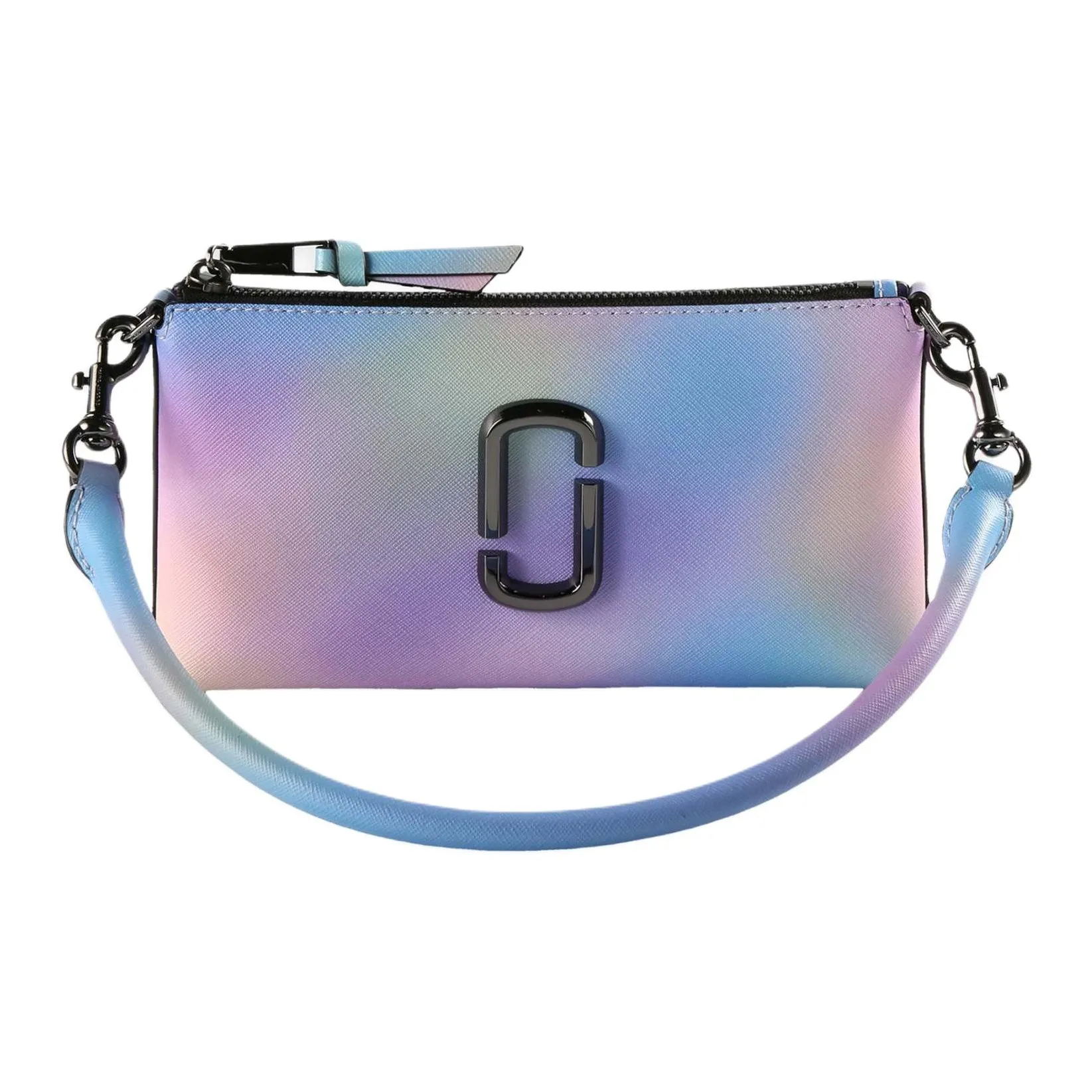 MARC JACOBS Snapshot PU Handbag Regular Women's Blue Multicolor