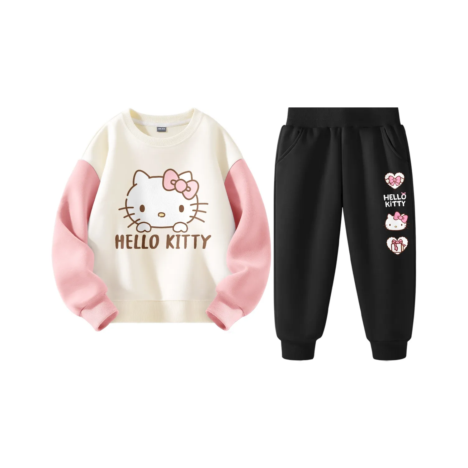 Hello Kitty Повседневная Спортивная Одежда для Детей