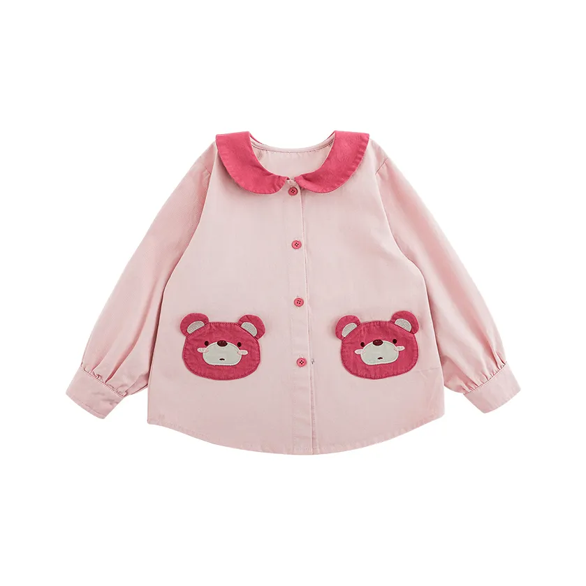 YOEHYAUL Рубашка Розовая для детей 3-7 лет