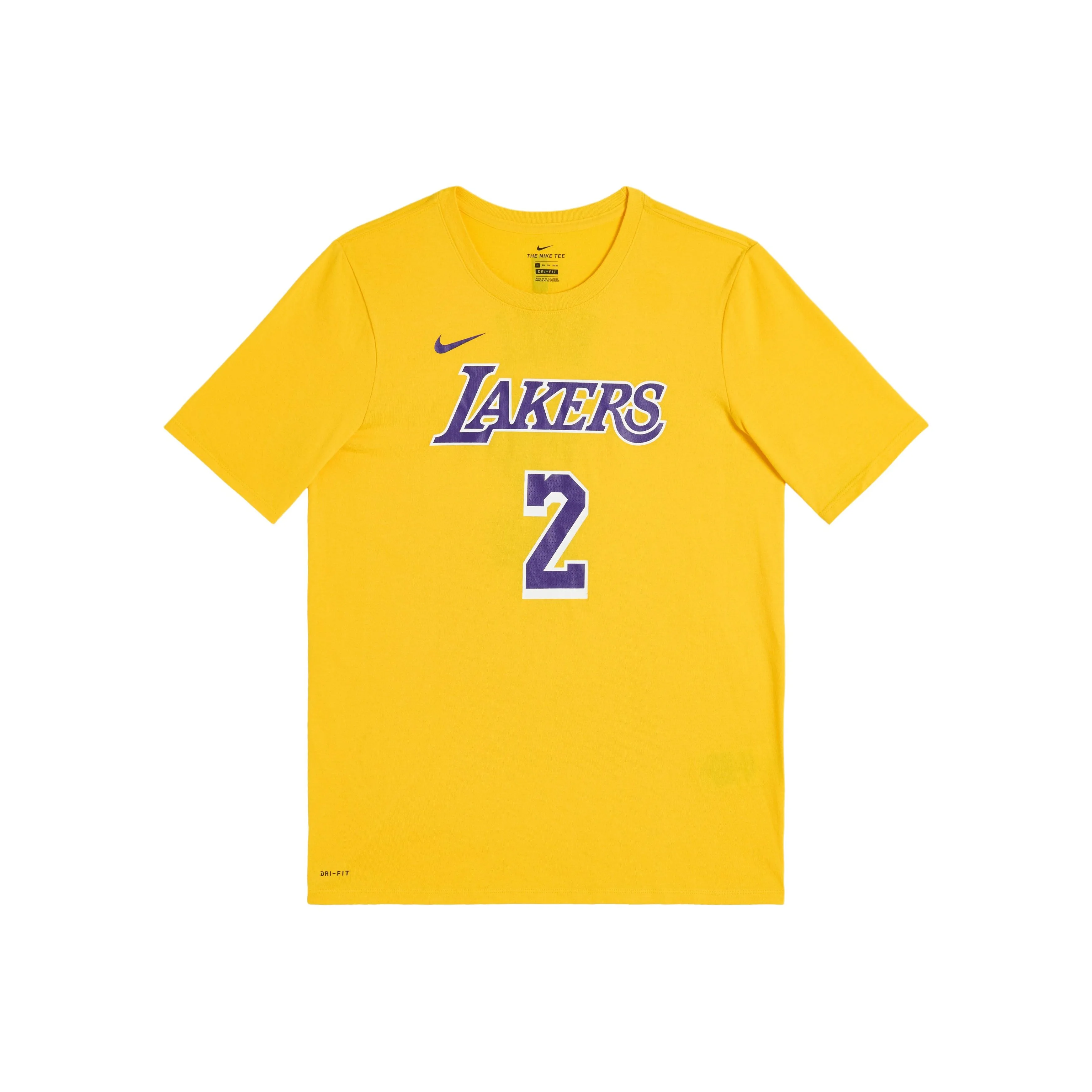Nike x NBA Los Angeles Lakers Dri Fit T-Shirt SS25 Желтый