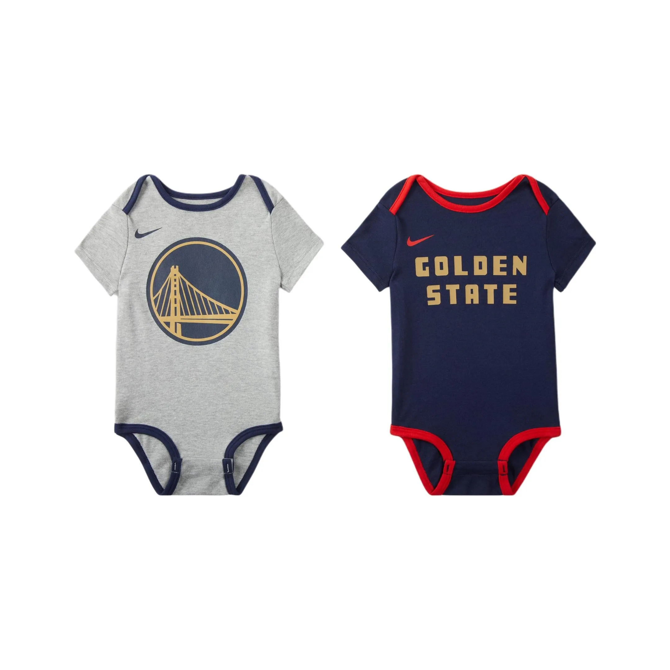 Nike x NBA Комбинезон Golden State Warriors 2 шт University Dark Blue Infant And Toddler
