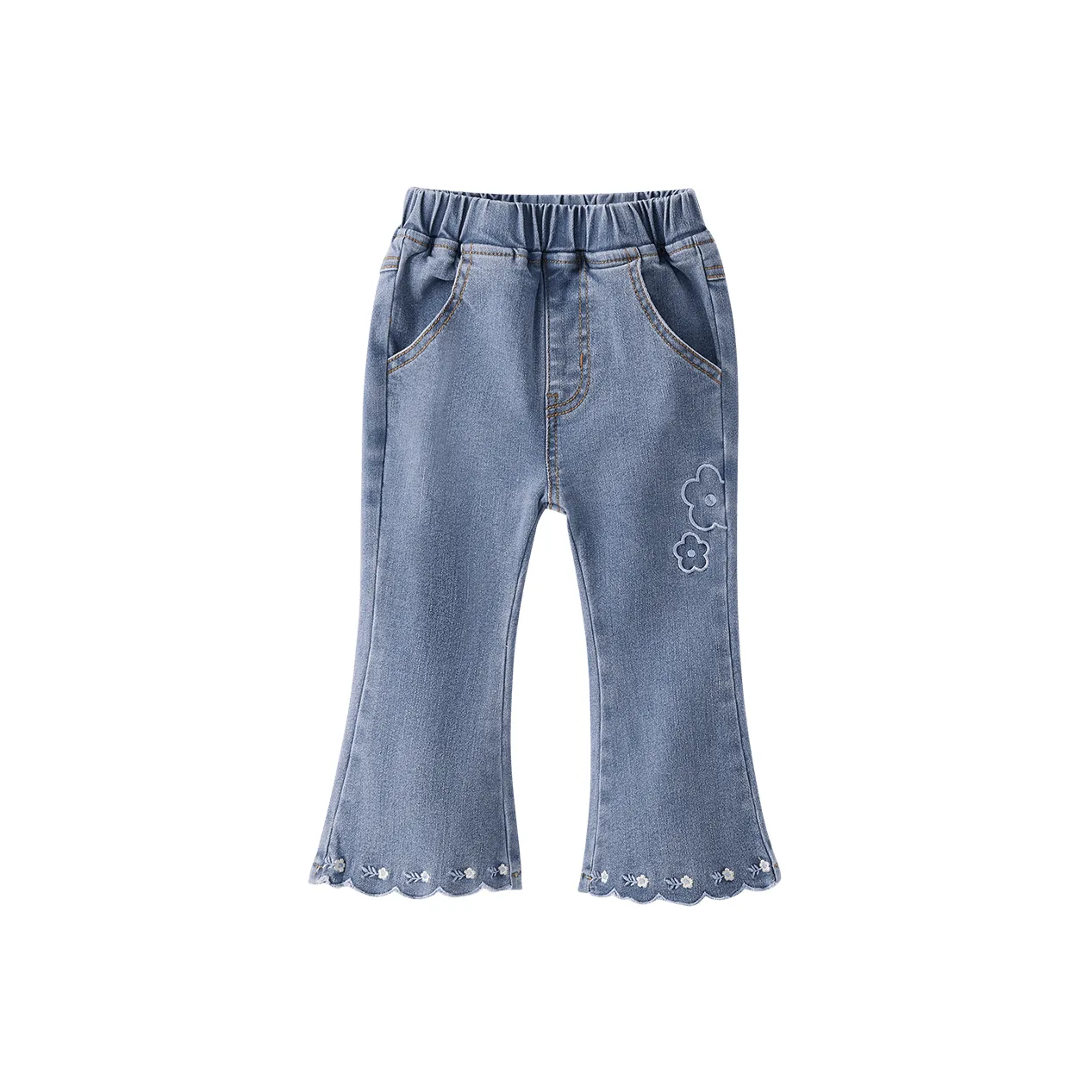 JELLYBABY Повседневные штаны дошкольные джинсовый синий