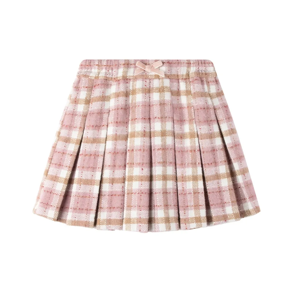 MUCMUKN Клетка Умеренный Юбка Лето Подростки Розовая Клетка