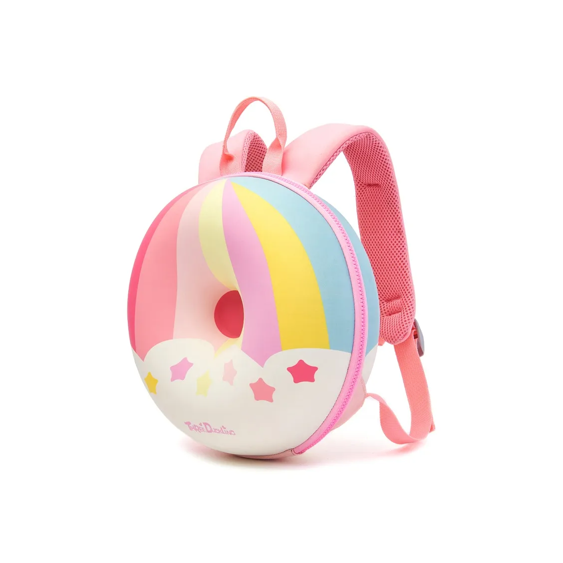 Three Ducklings EVA Kids Bag Standard Baby Pink Blue Rainbow