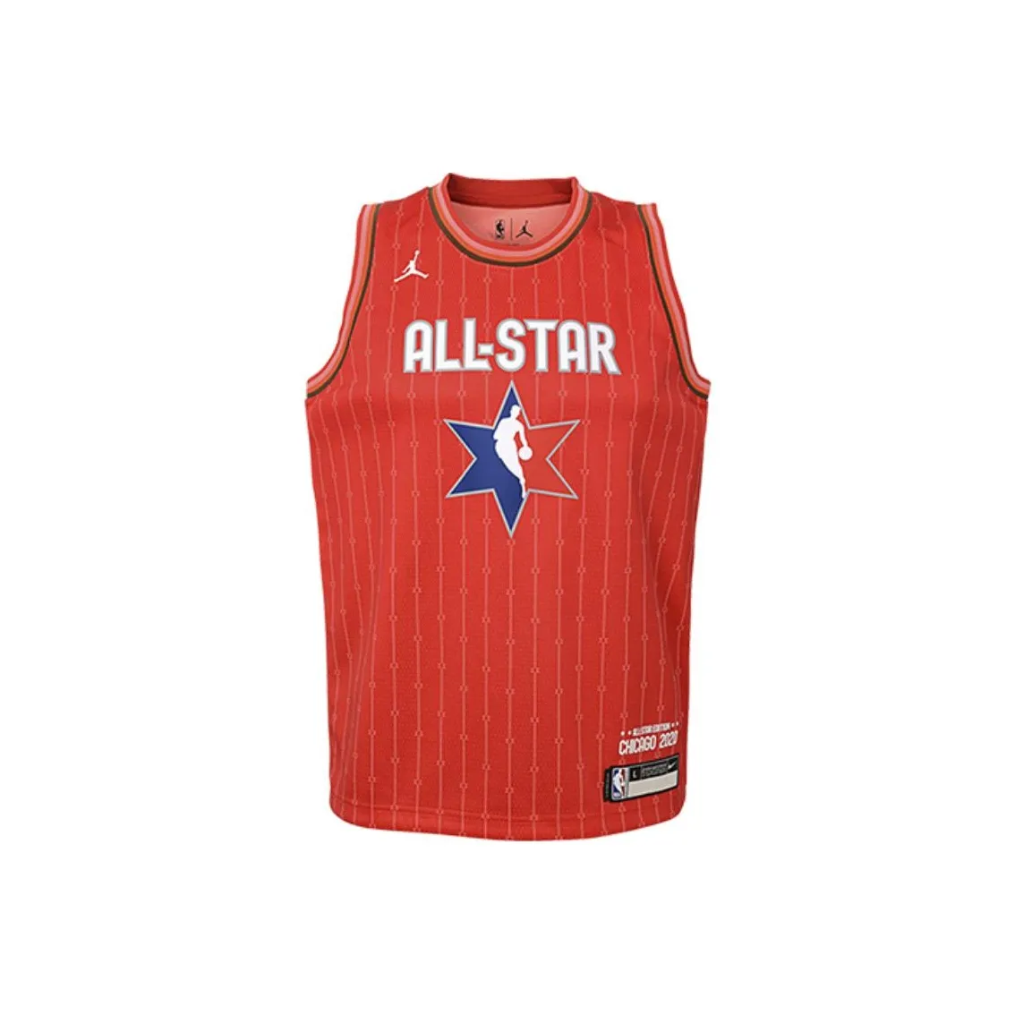 Nike x NBA Детская баскетбольная футболка красный для подростков