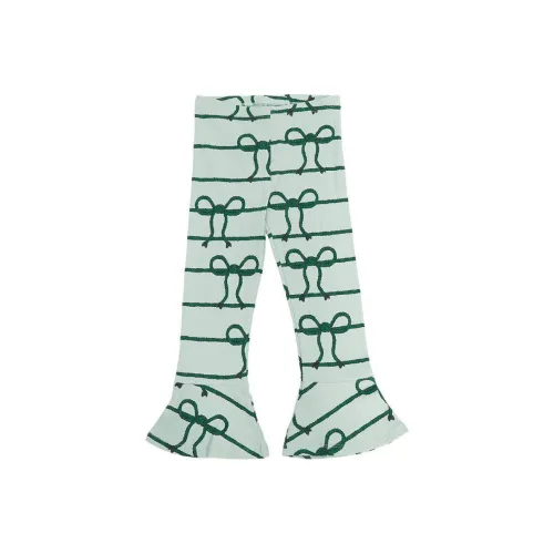 MINI RODINI Зеленые Kids Брюки