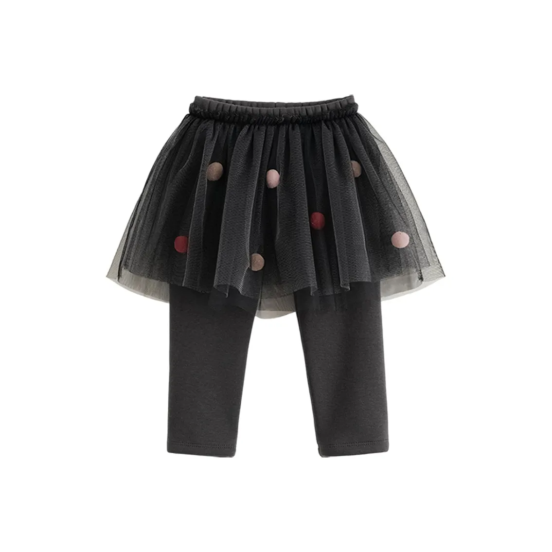 MARC JANIE Леггинсы для детей 3-7 лет серый черный