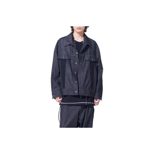Yohji Yamamoto S'YTE Черный Мужские Куртки