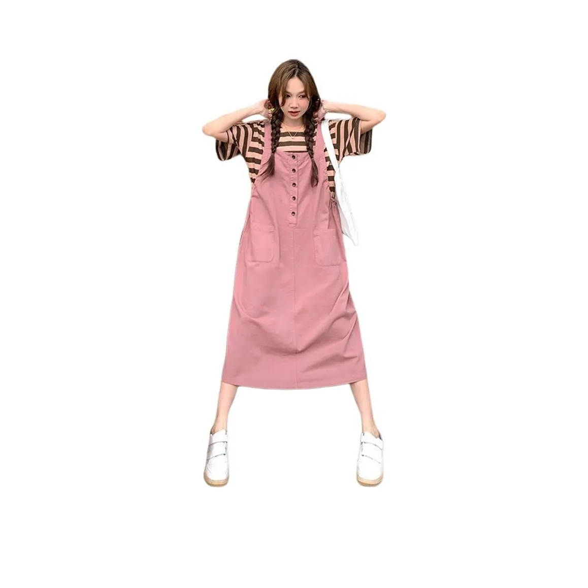 TEME Розовый Женские Слиплатья