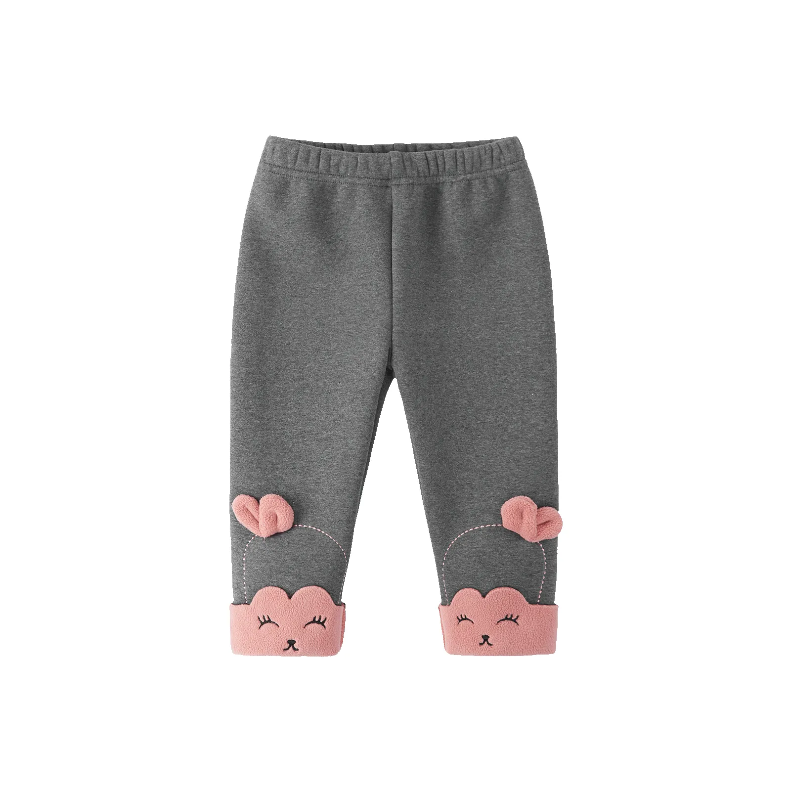 JELLYBABY Леггинсы для детей 3-7 лет черный серый