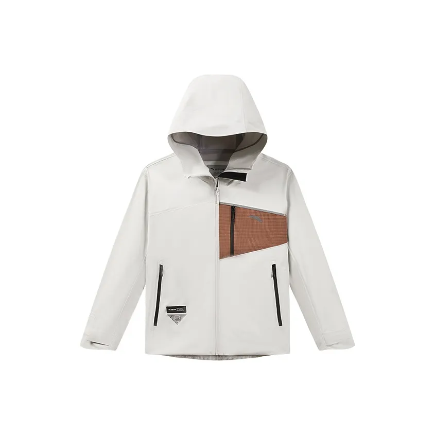 Antakids x ZHONGGUOGUOJIADILI Туристическая одежда Хлопок Белый Мужской