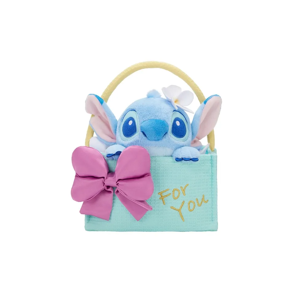 Disney x Disney Store Stitchnik Winnie The Pooh Mary Kitty Rex Sweet Flower Design Basket Collection Аксессуары для кукол