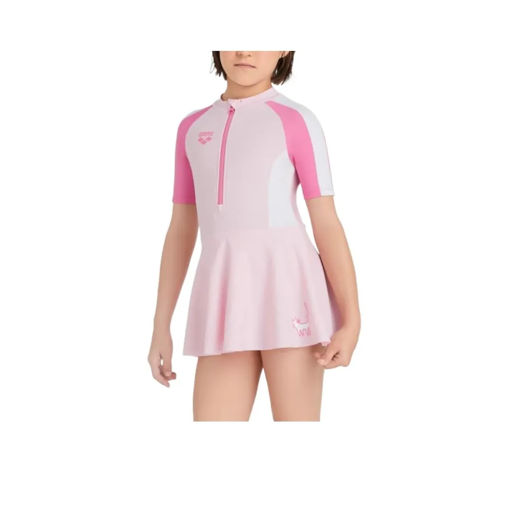 Arena Детский купальник SS25 Светло-розовый для детей 3-7 лет