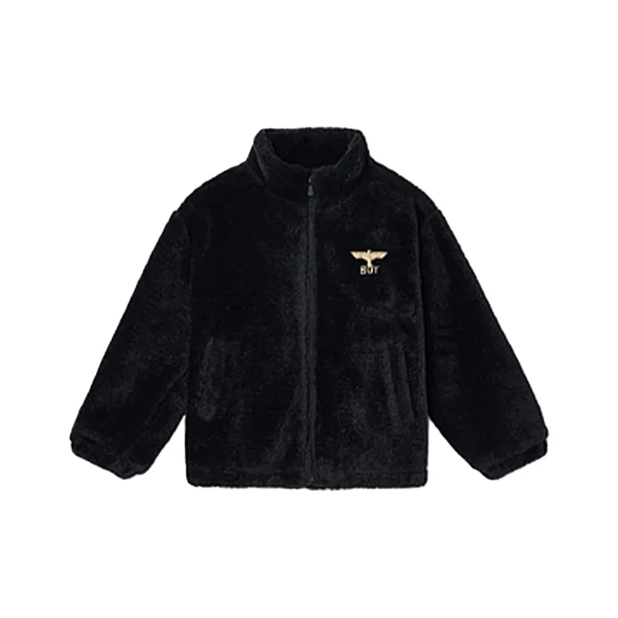 BOY JUNIOR Бархат Feel Куртка SS25 Черный Дети Возраст 3-7 лет