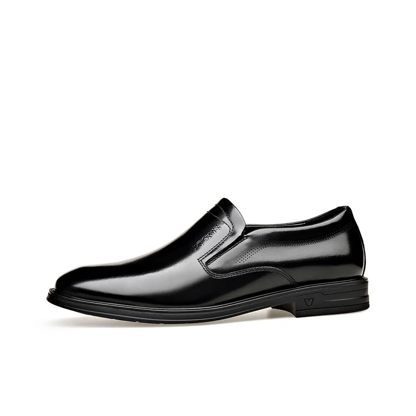 PT'SON Dress Shoes Men's Low Top Black